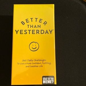 Daily inspiration & challenge cards to help live a more confident, exciting life